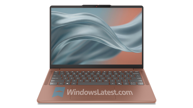 Leaked image of the Lenovo IdeaPad Vibe in orange-brown.