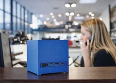 The new Kubb Essential mini PC from Bleujour comes in a variety of fun colorways.