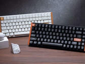 Keychron K2 HE in black and white