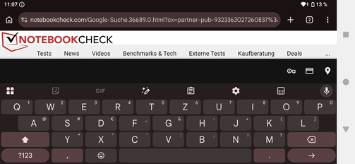 Sony Xperia 1 VIII Keyboard Review