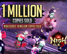 A screengrab of Nioh 3's 1 Million Copies sold announcement by Team Ninja