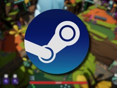An image showing the game Weird RPG and the Steam logo. (Image source: Steam)