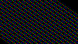 Sub-pixel array (cover display)