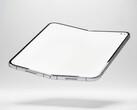 The Huawei Pura X Max is a larger Pura X. Folding phone mockup pictured.