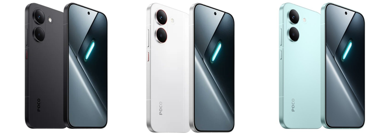 Leaked renders of the Poco X8 Pro Max.