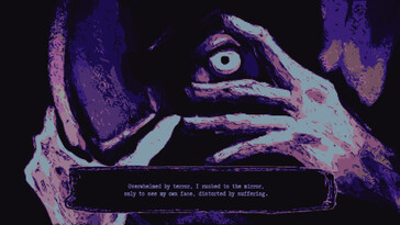 A screenshot from Glassy Stare
