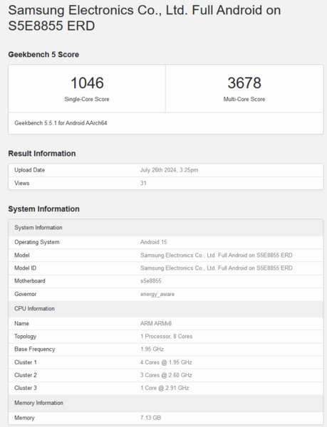 Exynos 1580: Samsung Galaxy A56's SoC Makes Geekbench Debut With New ...