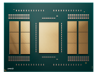 AMD Ryzen Threadripper Pro 9995WX features 12 compute units on either side of the I/O side. (Image Source: AMD)