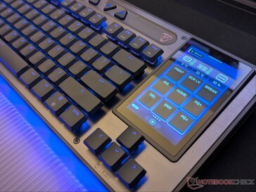 Command Touch Display on the KB7.