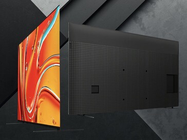 85-inch Sony Bravia 7 Mini LED TV side and back shots are shown (Image source: Sony with edits)