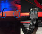 The offending 12VHPWR connector on the Asus ROG Matrix RX 5090 (image source: r/Asus)