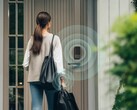 Aqara Smart Lock U400 shown outside home (Image source: Aqara PR)