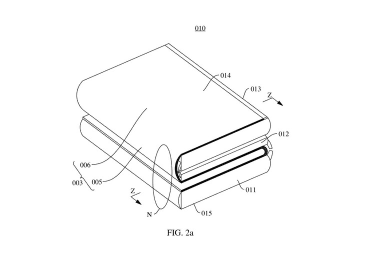 Huawei's Tri-Fold is said to have two opposing hinges.