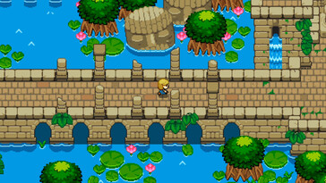 An image showing a landscape in Ocean's Heart.