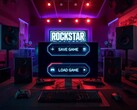 Save and load prompt seen in a Rockstar Games-themed setup