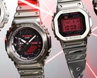 Casio’s new G-Shock Fine Metallic watches have red displays