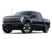 Pictured - the Ford F-150 Lightning against a white background. (Image source: Ford)