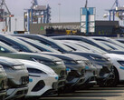 European ports are clogged with Chinese cars (image: RTL NL)