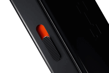 Privacy Switch cuts power to Atoms cameras and microphones
