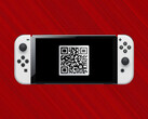 Banner for Switch QR code exploit shown