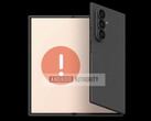 An animation of Samsung's tri-fold smartphone found within One UI 8 code. (Image source: Samsung via Android Authority)