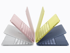 The MacBook Neo comes in multiple colour options.