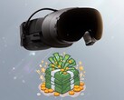 Valve Steam Frame shown above pile of cash