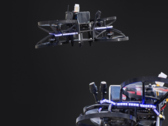 Equipped with less-than-lethal deterrents such as air horns, air poppers, and pepper gun, the CGA drones can bombard assailants in a variety of ways. (Image source : CGA site)