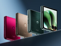 The Razr 70 Ultra will launch with 16 GB of RAM and 512 GB of storage running Android 16, predecessor pictured.