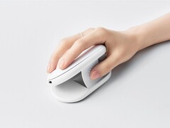The Logitech Pebble Up Mouse combines a standard mouse and vertical mouse into one.
