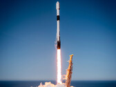 A SpaceX rocket launch.