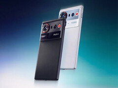 The Nubia Z80 Ultra in its two global launch colours.