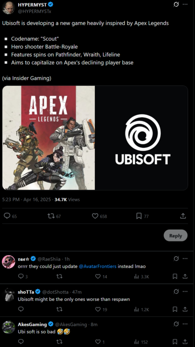 HYPERMYSTx X post on Scout (image source: screenshot, HYPERMYSTx X account)