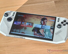 The MSI Claw A8 costs $1,149. Pictured: a picture showing the front of the gaming handheld. (Image source: Notebookcheck)