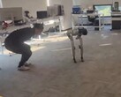 During a teleoperation training session, the Unitree G1 appeared to misinterpret its trainer’s movements and ended up kicking him between the legs. (Image source: Wes via X / formerly Twitter)