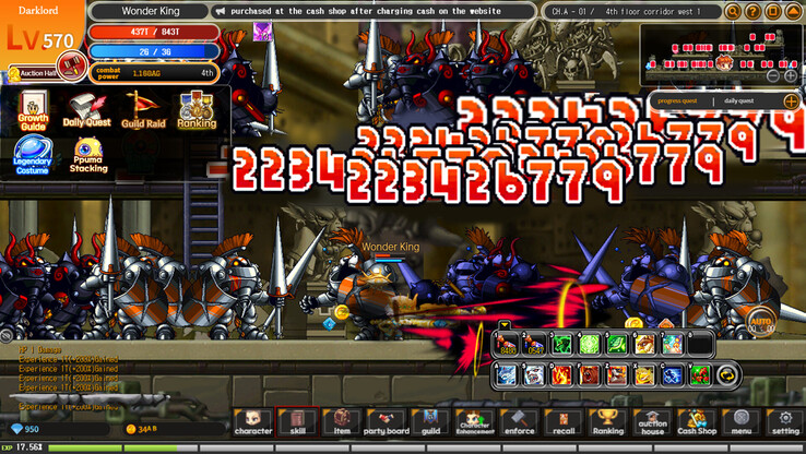 An image showing WonderKing gameplay. (Image source: Steam)