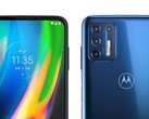 The Moto G9 Plus will have five cameras and a side-mounted fingerprint scanner. (Image source: Orange Slovakia)