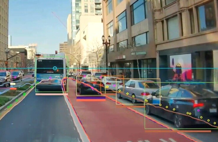 LA Metro uses AI vision technology to automatically detect and ticket illegally parked cars along bus routes. (Source: HaydenAI)