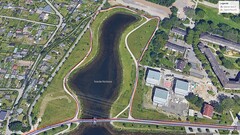 GPS test: circumnavigation of the lake