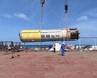 The first stage of the Long March 10 carrier rocket