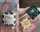 Pictures of the damaged and delidded AMD Ryzen 7 7800X3D