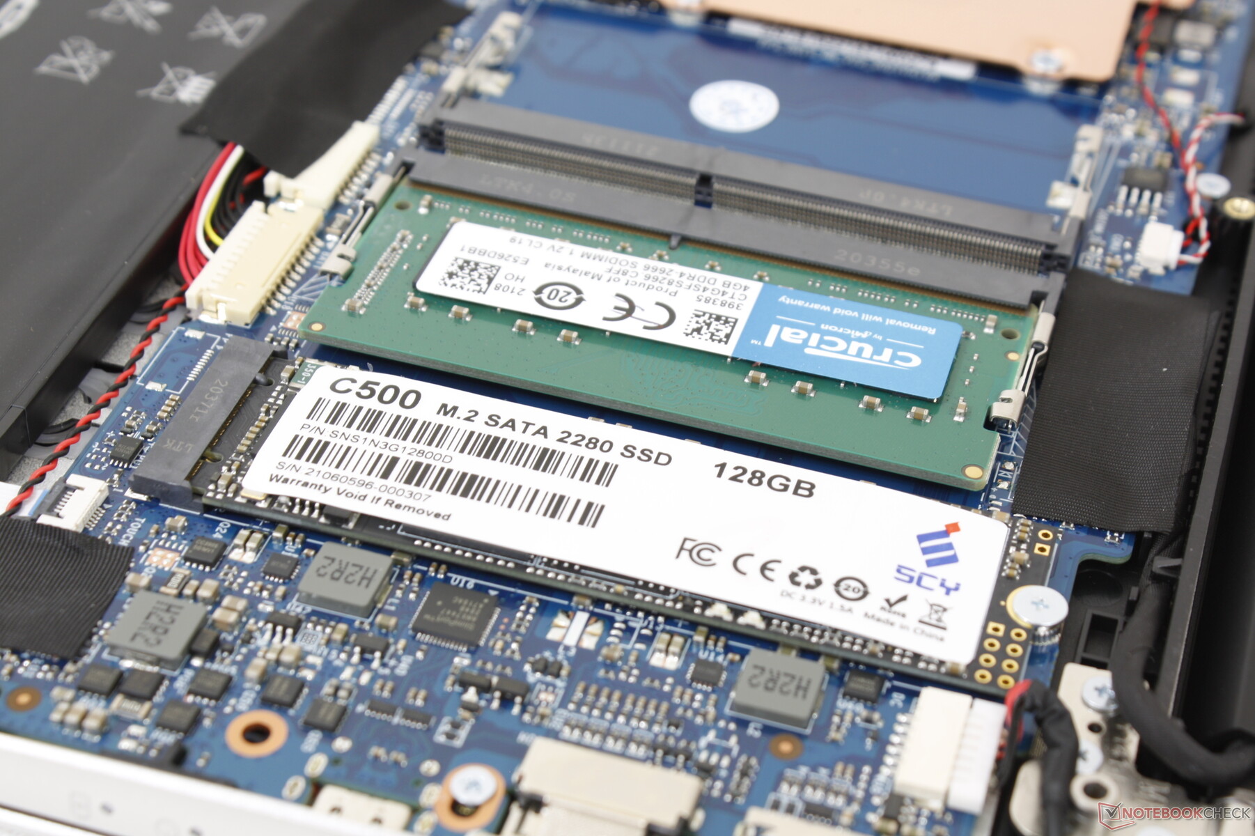 SCY C500 SNS1N3G12800D M.2 SATA SSD Benchmarks - NotebookCheck.net Tech