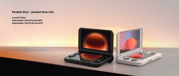 The Retroid Pocket Duo Lite will ship first to buyers.