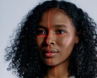 Face with scan lines for facial recognition