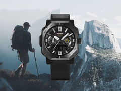A promo image for the Casio Pro Trek PRW-B1000-1CR