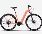 Decathlon’s Peach Orange Rockrider E-ACTV 500 e-bike