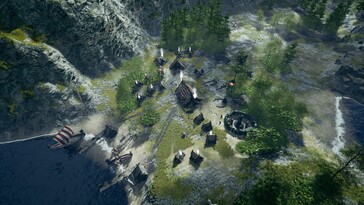 An image showing a town in Frozenheim.