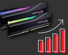 Due to sharp fluctuations in RAM prices, US retailers have removed price tags from their RAM modules and now provide customers with daily updated pricing. (Image source: Galaxus)