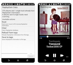 foobar2000 Mobile interface (Source: Google Play)