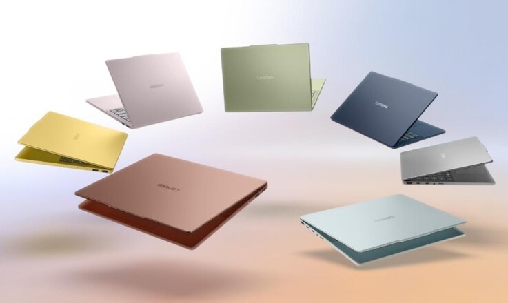 The Lenovo Ideapad Vibe laptops come in seven colors developed with Pantone and AI-ready CPUs.